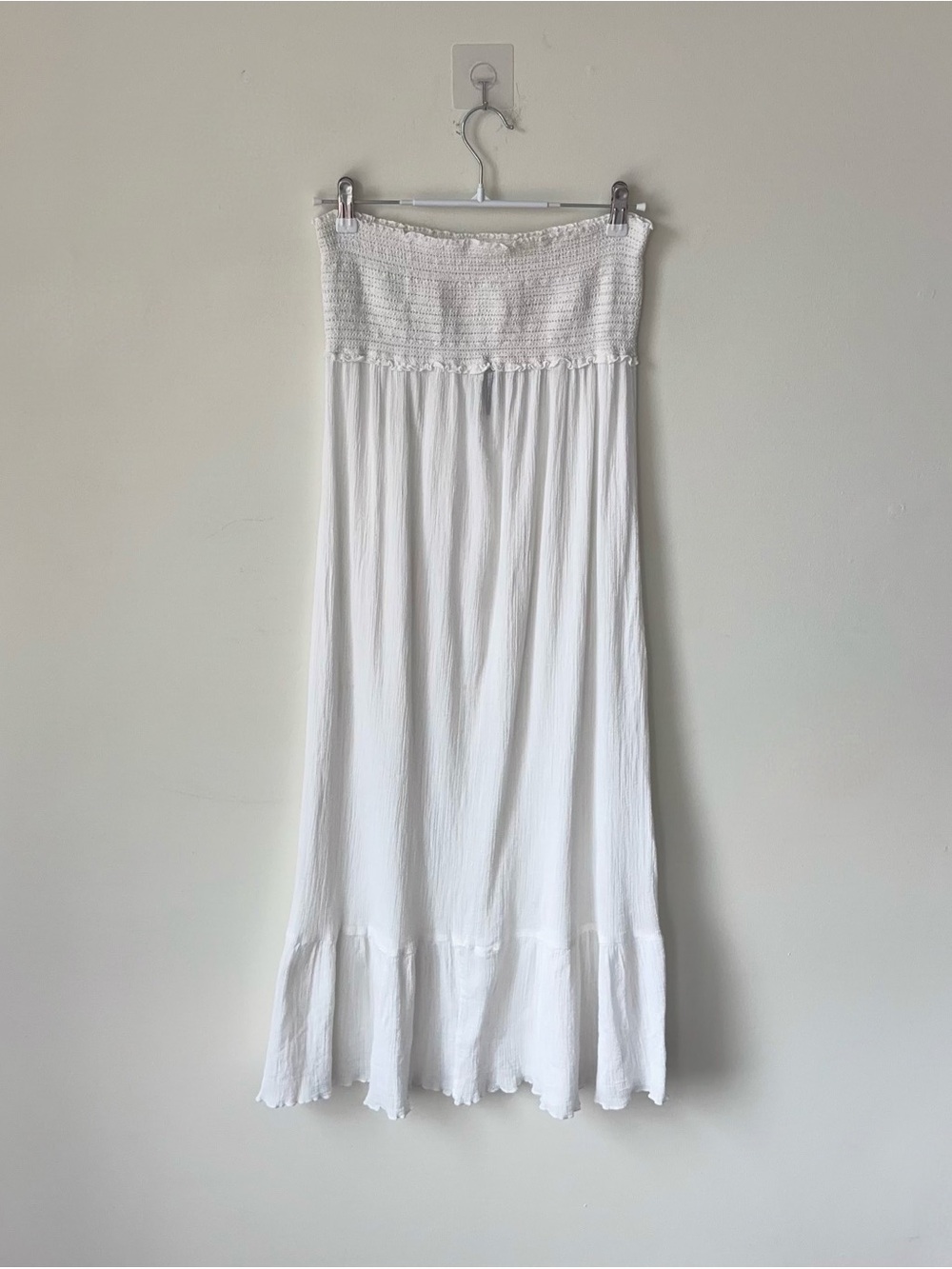 Vintage Ralph Lauren Blue Label Mermaid Fishtail Skirt Maxi Lightweight Gauze